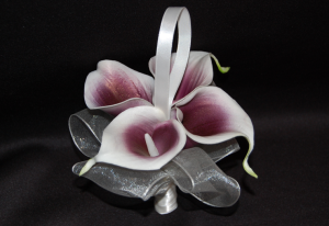 Picasso Calla Lily Flower girl bouquet 