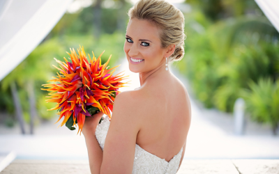 Bold Statement Bridal Bouquet – Bird of Paradise Wedding Collection